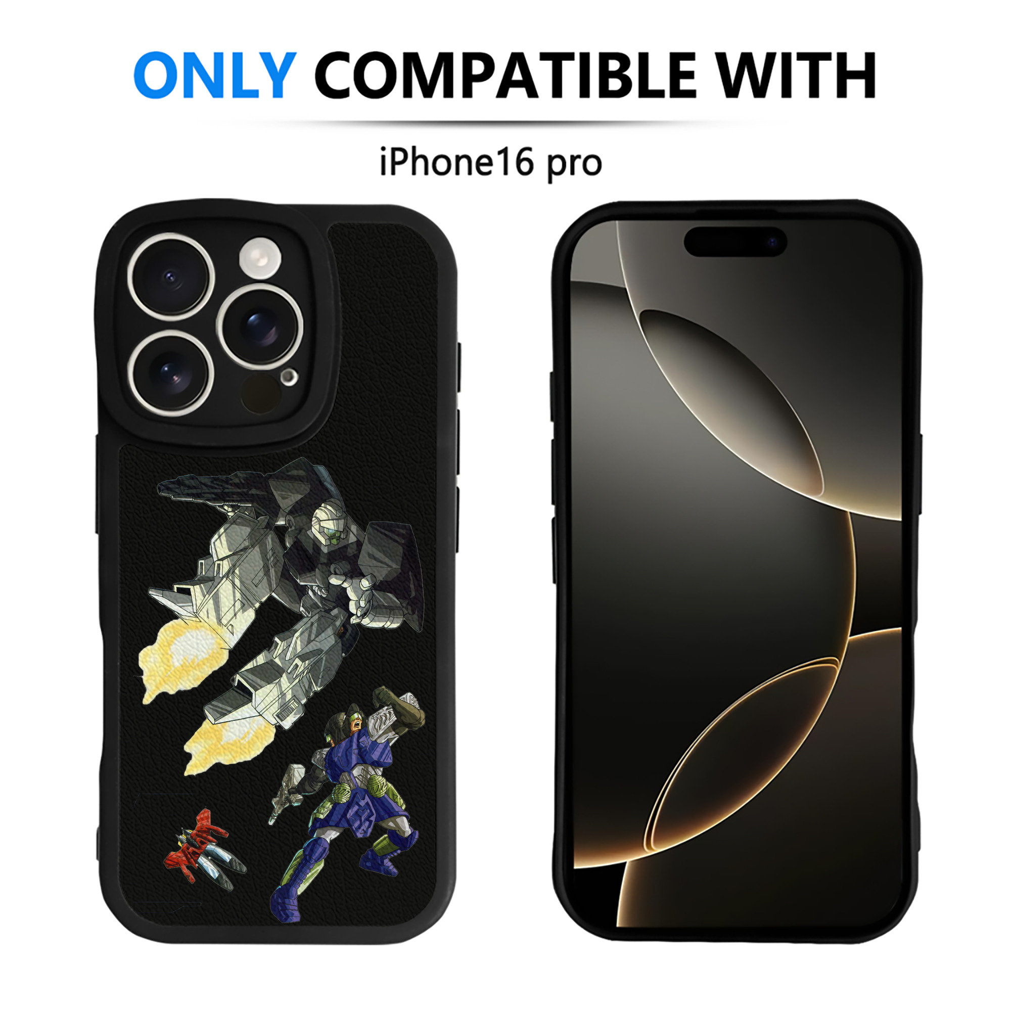 （画像用）  【iPhone 16シリーズ対応】シリコンスマホケース（レザー調） 材質：シリコン